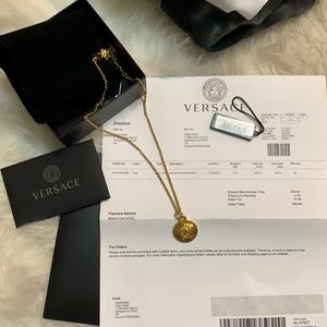 Versace Medusa Pendant Necklace